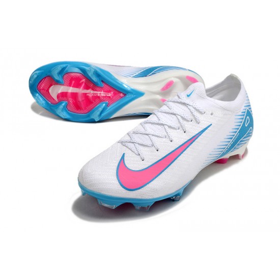 Women/Men Nike Mercurial Vapor 16 Elite FG Blue White Football Boots