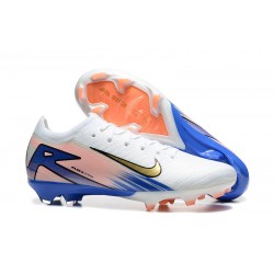 Women/Men Nike Mercurial Vapor 16 Elite FG Blue and White Football Boots