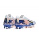 Women/Men Nike Mercurial Vapor 16 Elite FG Blue and White Football Boots