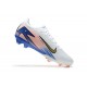 Women/Men Nike Mercurial Vapor 16 Elite FG Blue and White Football Boots