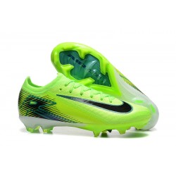 Women/Men Nike Mercurial Vapor 16 Elite FG Neongreen and Black Football Boots