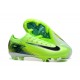 Women/Men Nike Mercurial Vapor 16 Elite FG Neongreen and Black Football Boots