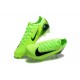 Women/Men Nike Mercurial Vapor 16 Elite FG Neongreen and Black Football Boots