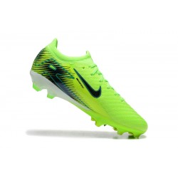 Women/Men Nike Mercurial Vapor 16 Elite FG Neongreen and Black Football Boots