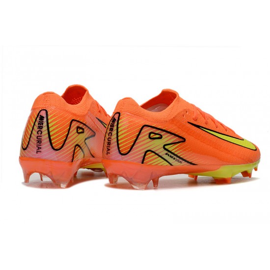 Women/Men Nike Mercurial Vapor 16 Elite FG Orange Yellow Football Boots