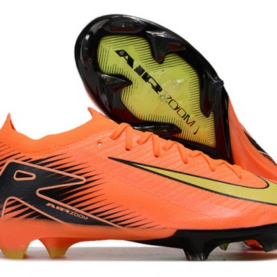 Women/Men Nike Mercurial Vapor 16 Elite FG Orange and Yellow Football Boots