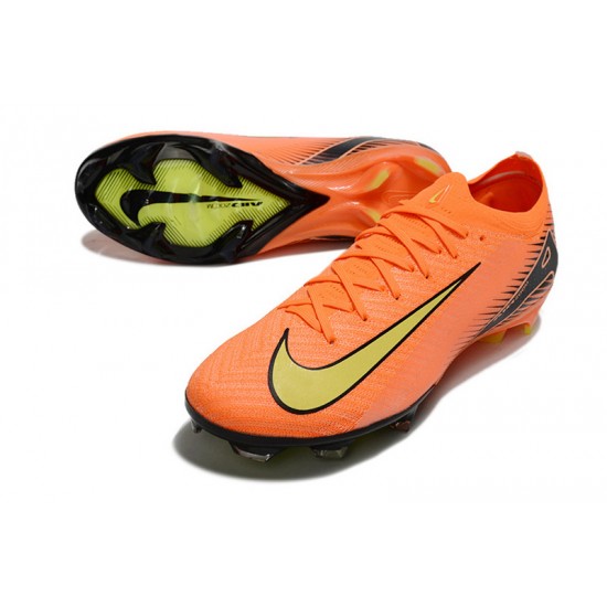 Women/Men Nike Mercurial Vapor 16 Elite FG Orange and Yellow Football Boots