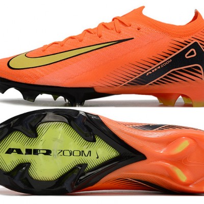 Women/Men Nike Mercurial Vapor 16 Elite FG Orange and Yellow Football Boots