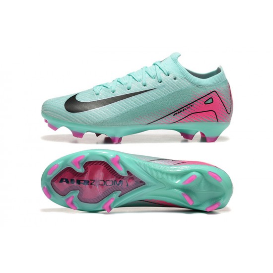 Women/Men Nike Mercurial Vapor 16 Elite FG Pink Black Football Boots