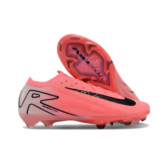 Women/Men Nike Mercurial Vapor 16 Elite FG Pink Black Football Boots