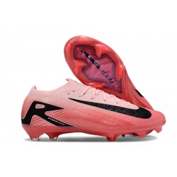 Women/Men Nike Mercurial Vapor 16 Elite FG Pink and Black Football Boots