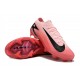 Women/Men Nike Mercurial Vapor 16 Elite FG Pink and Black Football Boots