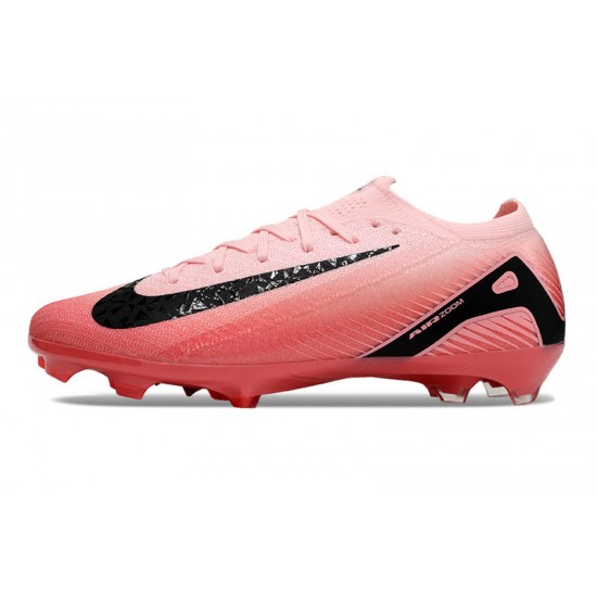 Women/Men Nike Mercurial Vapor 16 Elite FG Pink and Black Football Boots