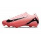 Women/Men Nike Mercurial Vapor 16 Elite FG Pink and Black Football Boots