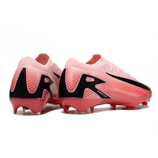 Women/Men Nike Mercurial Vapor 16 Elite FG Pink and Black Football Boots