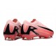 Women/Men Nike Mercurial Vapor 16 Elite FG Pink and Black Football Boots