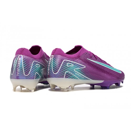 Women/Men Nike Mercurial Vapor 16 Elite FG Purple and Blue Football Boots