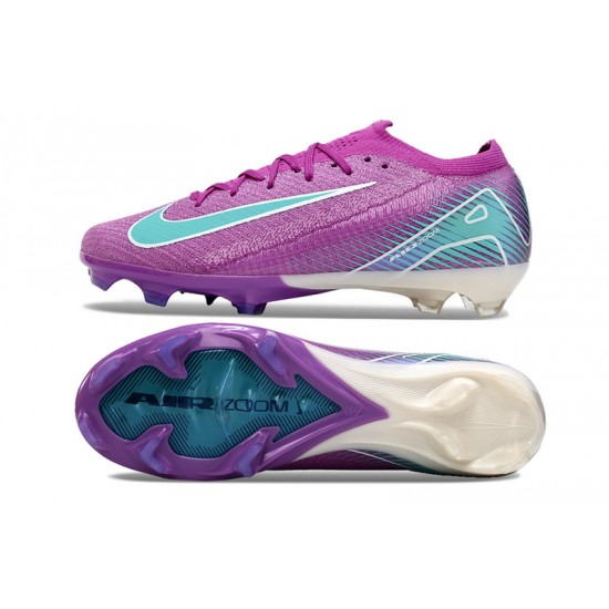 Women/Men Nike Mercurial Vapor 16 Elite FG Purple and Blue Football Boots