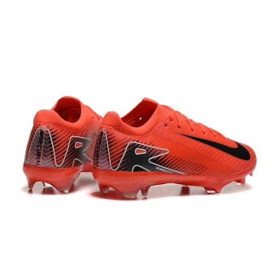 Women/Men Nike Mercurial Vapor 16 Elite FG Red and Black Football Boots