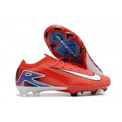 Women/Men Nike Mercurial Vapor 16 Elite FG Red and White Football Boots