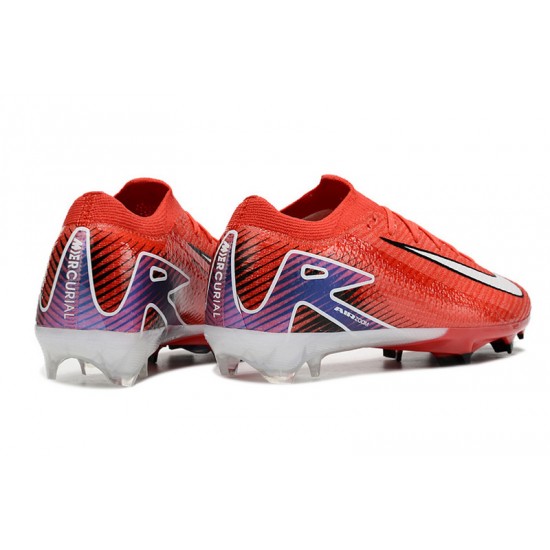 Women/Men Nike Mercurial Vapor 16 Elite FG Red and White Football Boots