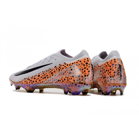 Women/Men Nike Mercurial Vapor 16 Elite FG White Orange Football Boots