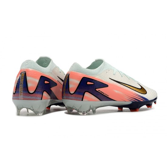 Women/Men Nike Mercurial Vapor 16 Elite FG White and Black Football Boots