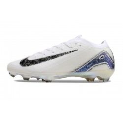 Women/Men Nike Mercurial Vapor 16 Elite FG White and Blue Football Boots