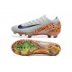 Women/Men Nike Mercurial Vapor 16 Elite FG White and Orange Football Boots