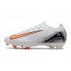 Women/Men Nike Mercurial Vapor 16 Elite FG White and Orange Football Boots