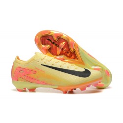 Women/Men Nike Mercurial Vapor 16 Elite FG Yellow and Black Football Boots