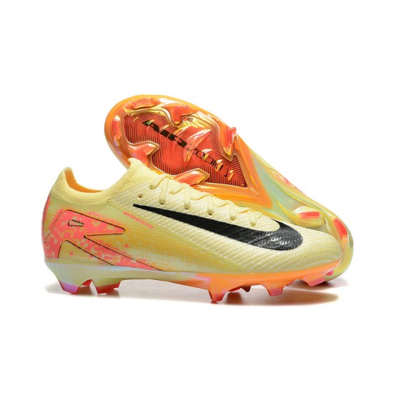 Women/Men Nike Mercurial Vapor 16 Elite FG Yellow and Orange Football Boots