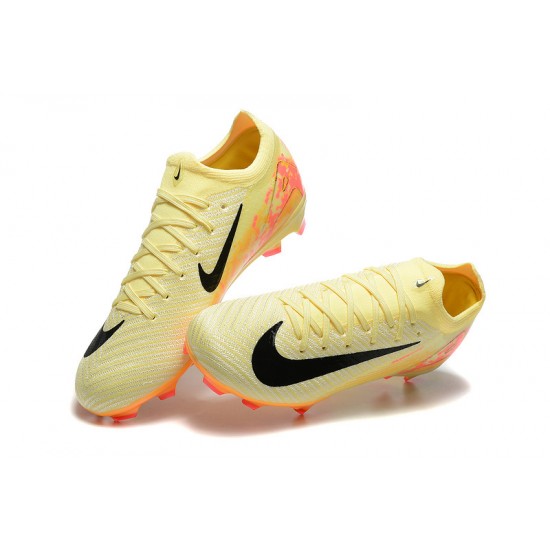 Women/Men Nike Mercurial Vapor 16 Elite FG Yellow and Orange Football Boots