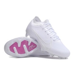 Nike Air Zoom Mercurial Vapor XV Elite FG Low White Purple Women/Men Football Boots