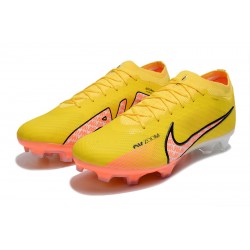 Nike Air Zoom Mercurial Vapor XV Elite FG Low Yellow Orange Men Football Boots