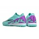 Nike Air Zoom Mercurial Vapor XV Elite TF Mid Turqoise Purple Women/Men Football Boots