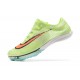 Nike Air Zoom Victory Orange Green Blue Track Field Spikes Men Low Football Cleats