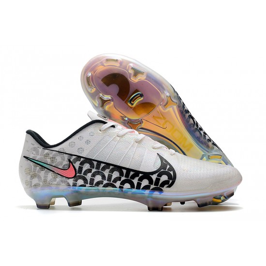 Nike Mercurial Air Zoom Ultra SE FG Low Black White Multi Women/Men Football Boots