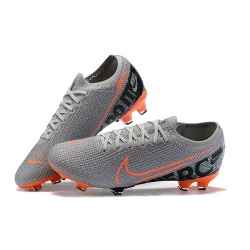 Nike Mercurial Vapor 13 Elite FG Orange Gray Black Green Low Men Football Boots