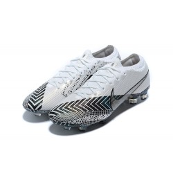 Nike Mercurial Vapor VII 13 Elite FG Gray Black Blue Low Men Football Boots