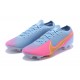 Nike Mercurial Vapor VII 13 Elite FG Pink Blue Low Men Football Boots