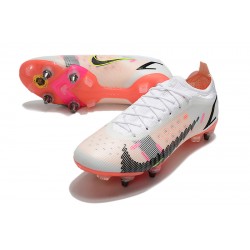 Nike Mercurial Vapor XIV Elite SG PRO Anti Clog Low White Men Football Boots