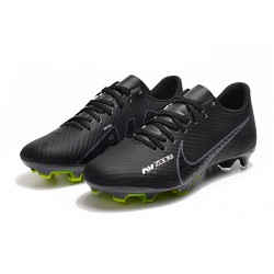 Nike Mercurial Vapor XV FG Low Black Yellow Men Football Boots