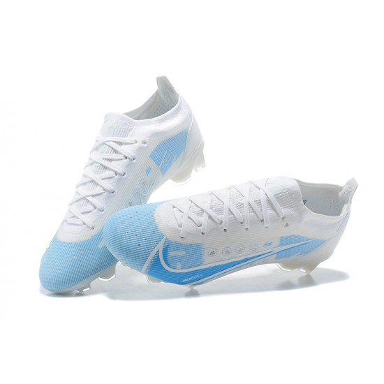 Nike Mercurial Vapor XIV Elite FG White Light/Blue Low Men Football Boots