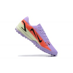 Nike Vapor 14 Academy TF Purple Orange Black Beige Low Men Football Boots