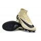 Nike Air Zoom Mercurial Superfly 9 Elite AG High Top Football Boots Beige Black For Men 