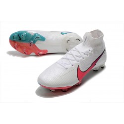 Nike Mercurial Superfly 7 Elite Korea FG White Blue Peach Football Boots