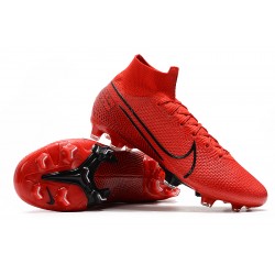 Nike Mercurial Superfly 7 Elite SE FG Deep Red Black Football Boots