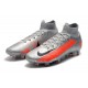 Nike Mercurial Superfly 7 Elite SE FG Silver Orange Black Football Boots