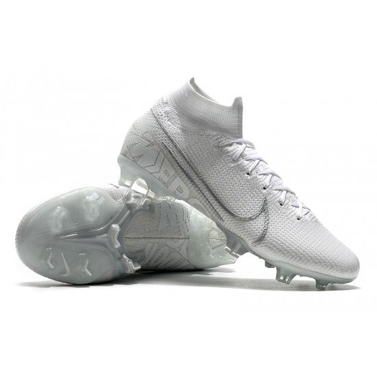 Nike Mercurial Superfly 7 Elite SE FG White Silver Football Boots